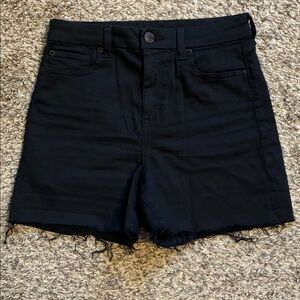 American Eagle curvy hi rise shortie distressed -size 8